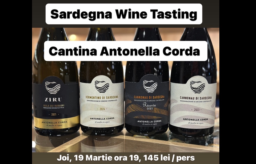 Sardegna Wine Tasting - Cantina Antonella Corda