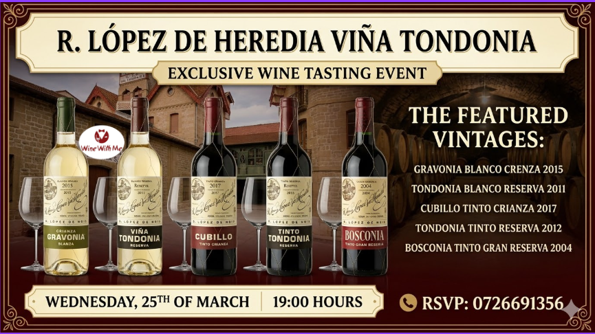 Exquisit Wine Tasting - Rioja's icon Lopez de Heredia