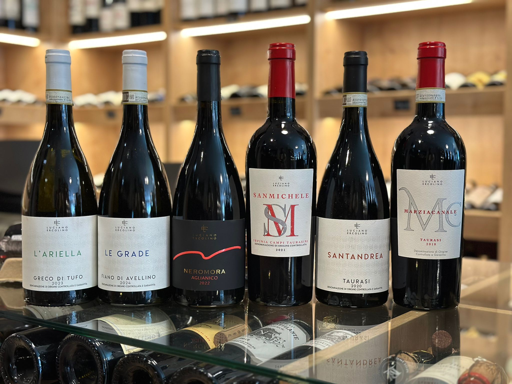 Campania Wine Tasting - Greco di Tufo, Fiano di Avellino, Taurasi, Irpinia