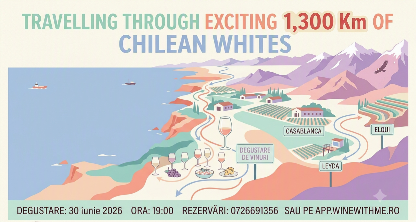 Travelling through exciting 1,300 Km of Chilean Whites
