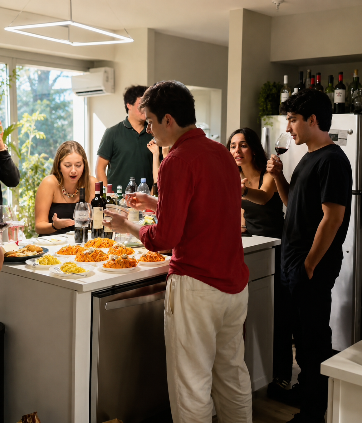 Brunch with friends